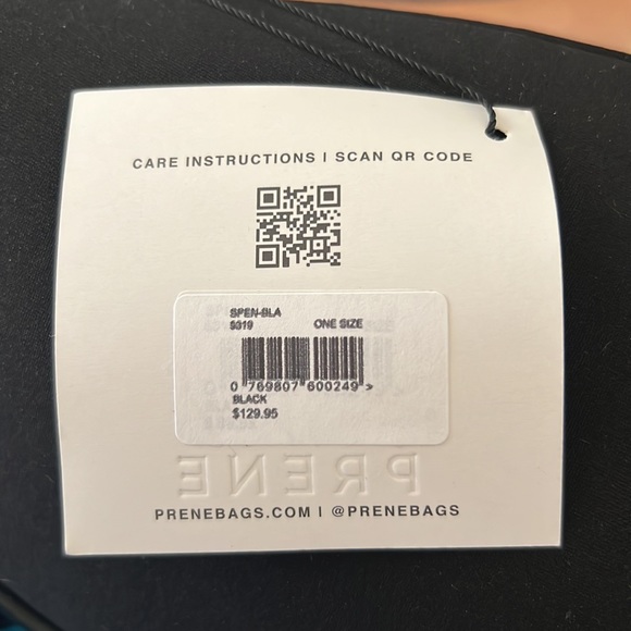 PRENE • Black The Spencer Shoulder Purse Bag - Picture 5 of 5